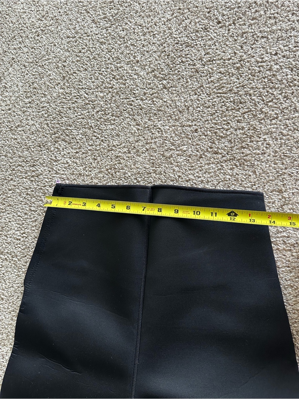 Curves Neoprene Trimming Shorts - Athletic High Waist Workout Sz L - Picture 4 of 6